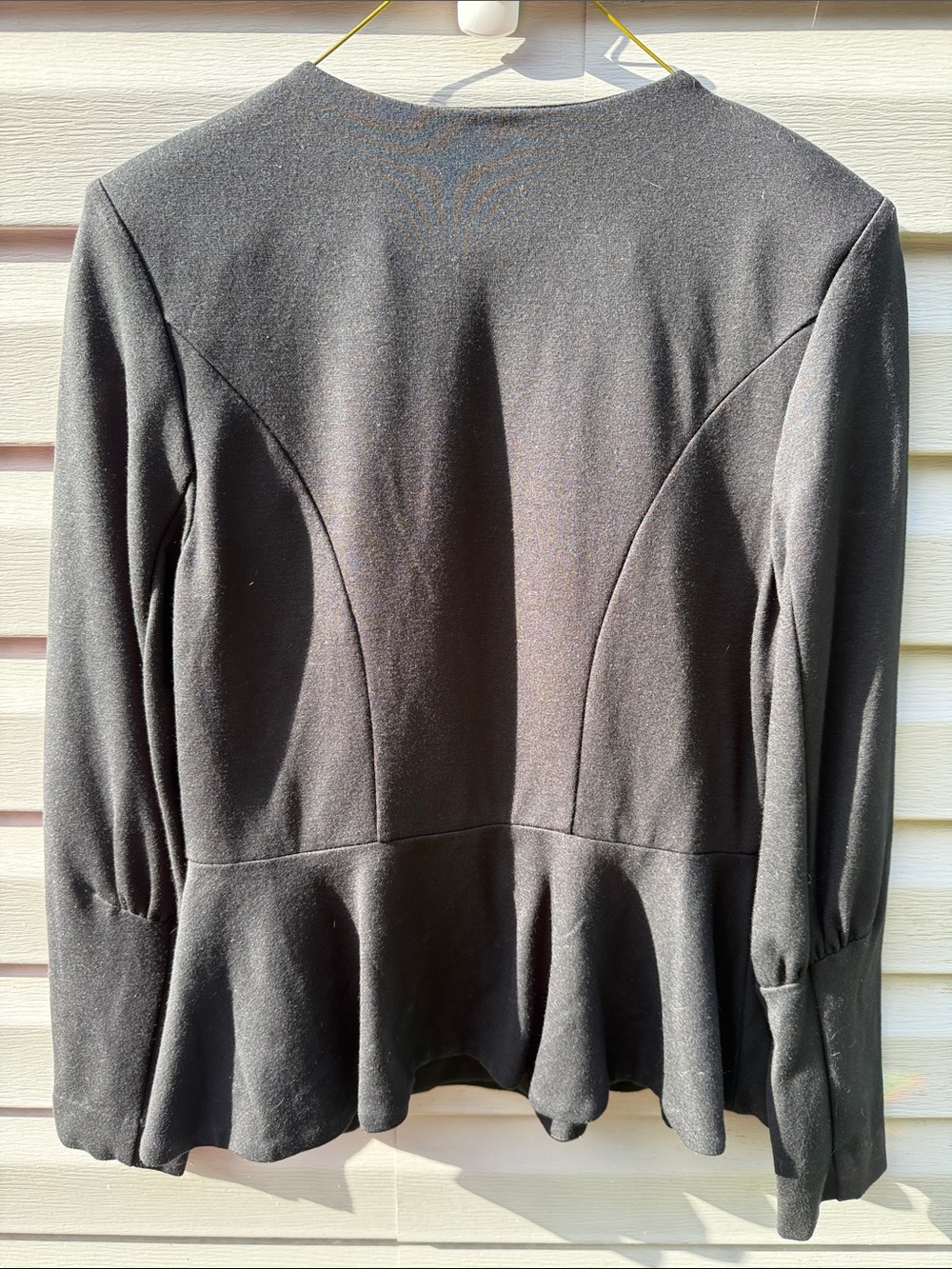 Cabi | Black Agency Peplum Jacket size 4 - Picture 5 of 5